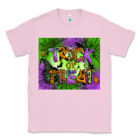 Bubblegum Pink trick or treat mouse pad Classic Tee - BundleAndBundleShop