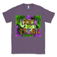 Lavender trick or treat mouse pad Classic Tee - BundleAndBundleShop