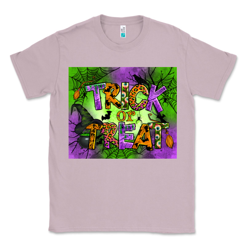 Trick Or Treat Mouse Pad Classic Tee by BundleAndBundleShop | Teevron