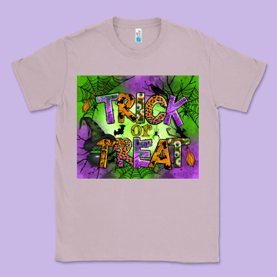 Trick Or Treat Mouse Pad Classic Tee Designed By Bundleandbundleshop