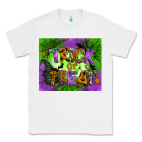 White trick or treat mouse pad Classic Tee - BundleAndBundleShop