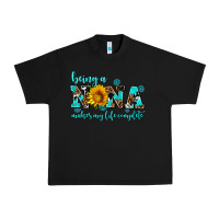 Black being a nana makes my life complete Urban Heavy Tee - AdoDesignShop