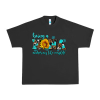 Pigment Black being a nana makes my life complete Urban Heavy Tee - AdoDesignShop