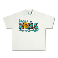 Pistachio being a nana makes my life complete Urban Heavy Tee - AdoDesignShop