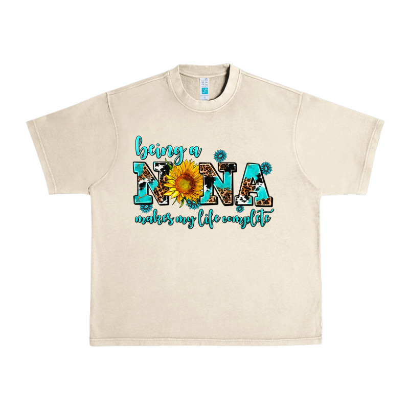 Being A Nana Makes My Life Complete Urban Heavy Tee by AdoDesignShop | Teevron