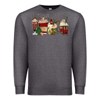 Charcoal Heather lumberjack coffee Premium Sweatshirt - MaliasSmallBusiness