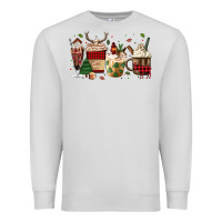 Dove Grey lumberjack coffee Premium Sweatshirt - MaliasSmallBusiness