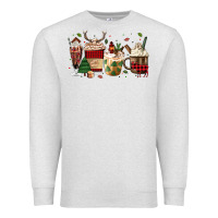 Oatmeal Heather lumberjack coffee Premium Sweatshirt - MaliasSmallBusiness