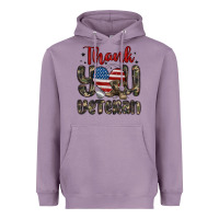Lavender thank you veteran Heavyweight Hoodie - MaliasSmallBusiness
