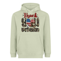 Matcha thank you veteran Heavyweight Hoodie - MaliasSmallBusiness