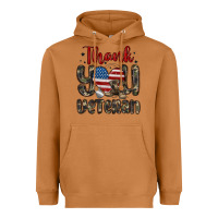 Meerkat thank you veteran Heavyweight Hoodie - MaliasSmallBusiness