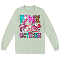 Matcha pink october Long Sleeve Tee - AdoDesignShop