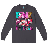 Smoke pink october Long Sleeve Tee - AdoDesignShop