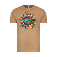 Vintage Camel racing sunflower Vintage Tee - AdoDesignShop