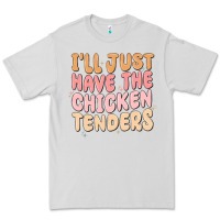 Dove Grey i'll just have the chicken tenders Premium Tee - MaliasSmallBusiness