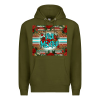 Army Green viva mexico long live mexico Premium Hoodie - Jasminsmagicworld