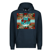 Navy viva mexico long live mexico Premium Hoodie - Jasminsmagicworld