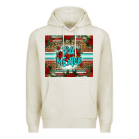 Oatmeal Heather viva mexico long live mexico Premium Hoodie - Jasminsmagicworld