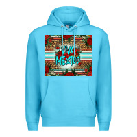 Ocean Blue viva mexico long live mexico Premium Hoodie - Jasminsmagicworld