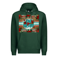 Sports Green viva mexico long live mexico Premium Hoodie - Jasminsmagicworld