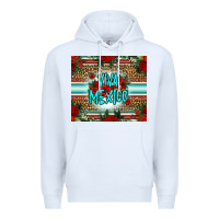 White viva mexico long live mexico Premium Hoodie - Jasminsmagicworld
