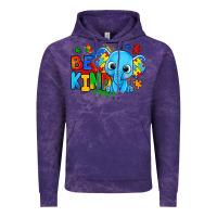Cloud Purple be kind autism elephant Vintage Hoodie - Zillion Design Studio