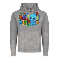 Cloud Rock be kind autism elephant Vintage Hoodie - Zillion Design Studio