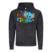 Vintage Black be kind autism elephant Vintage Hoodie - Zillion Design Studio