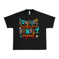 Black sunrise sunburn sunset repeat Urban Heavy Tee - AdoDesignShop
