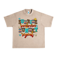 French Oak sunrise sunburn sunset repeat Urban Heavy Tee - AdoDesignShop
