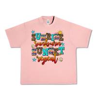 Salmon sunrise sunburn sunset repeat Urban Heavy Tee - AdoDesignShop