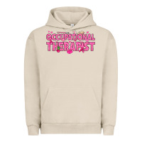 Pigment French Oak breast cancer occupational therapist Urban Hoodie - texasbilliewilder