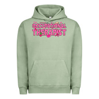 Pigment Oil Green breast cancer occupational therapist Urban Hoodie - texasbilliewilder