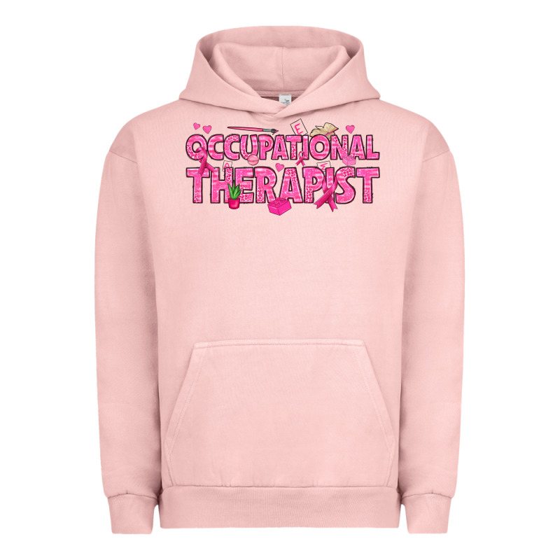 Breast Cancer Occupational Therapist Urban Hoodie by texasbilliewilder | Teevron