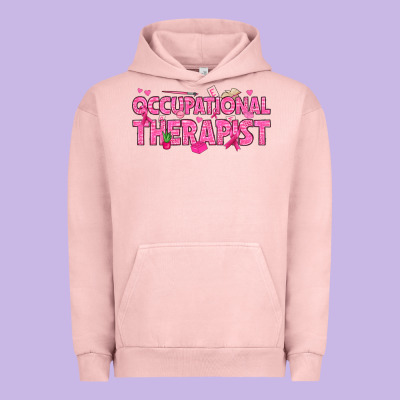 Breast Cancer Occupational Therapist Urban Hoodie Designed By Texasbilliewilder