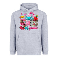 Heather Grey little miss fifth grade Heavyweight Hoodie - NancyCooperArtShop