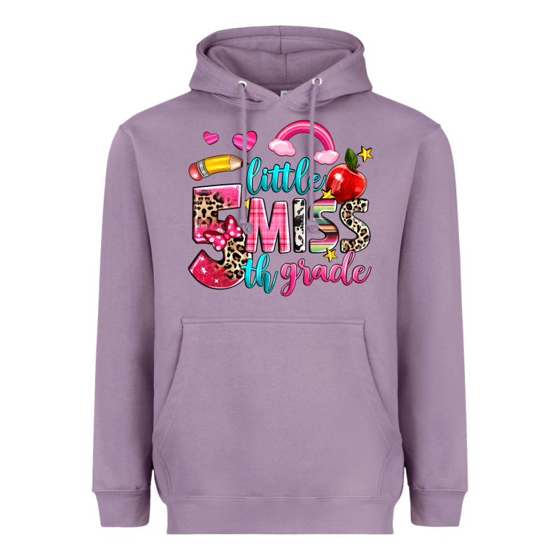 Little Miss Fifth Grade Heavyweight Hoodie by NancyCooperArtShop | Teevron