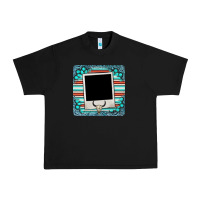 Black gemstone turquoise serape custom photo frame coaster Urban Heavy Tee - BarkalooDesign