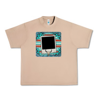 Burro gemstone turquoise serape custom photo frame coaster Urban Heavy Tee - BarkalooDesign