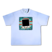 Grape Ice gemstone turquoise serape custom photo frame coaster Urban Heavy Tee - BarkalooDesign