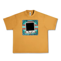 Peanut Butter gemstone turquoise serape custom photo frame coaster Urban Heavy Tee - BarkalooDesign