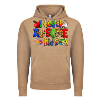 Vintage Coffee i teach ausome kids autism teacher Vintage Hoodie - Zillion Design Studio