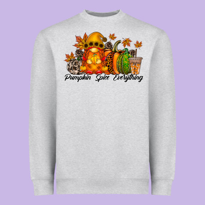 Pumpkin Spice Everything Heavyweight Sweatshirt Designed By Racoondesign