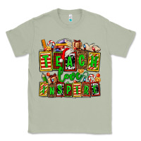 Matcha teach love inspire with Christmas and teacher elements Classic Tee - AdoDesignShop