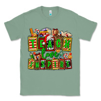 Sage teach love inspire with Christmas and teacher elements Classic Tee - AdoDesignShop