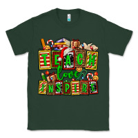 Sports Green teach love inspire with Christmas and teacher elements Classic Tee - AdoDesignShop