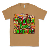 Toasted Coconut teach love inspire with Christmas and teacher elements Classic Tee - AdoDesignShop