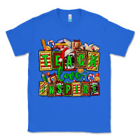 True Royal teach love inspire with Christmas and teacher elements Classic Tee - AdoDesignShop
