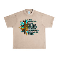 French Oak sunflower they whispered to her Urban Heavy Tee - AdoDesignShop
