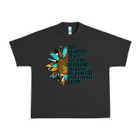 Pigment Black sunflower they whispered to her Urban Heavy Tee - AdoDesignShop